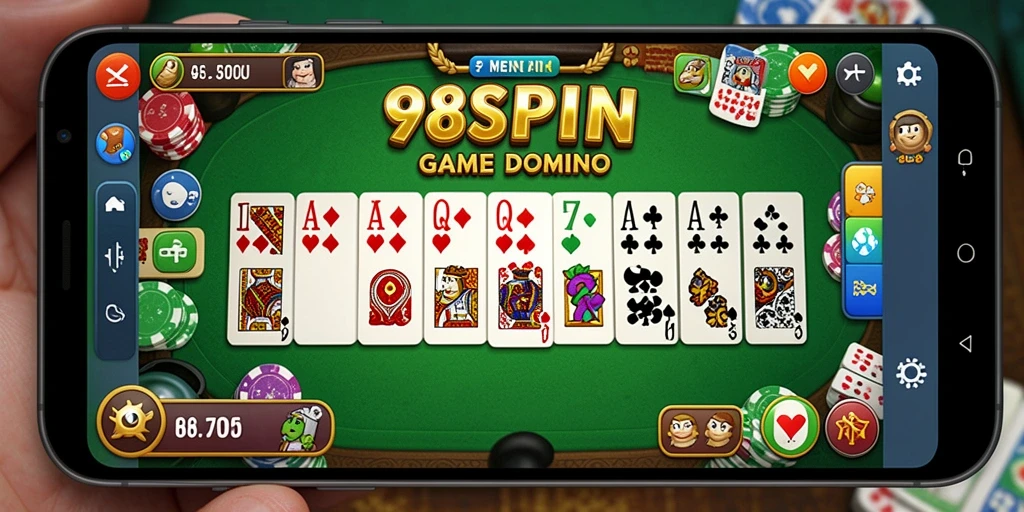 Tampilan gameplay seru 98SPIN dengan grafis yang menarik.