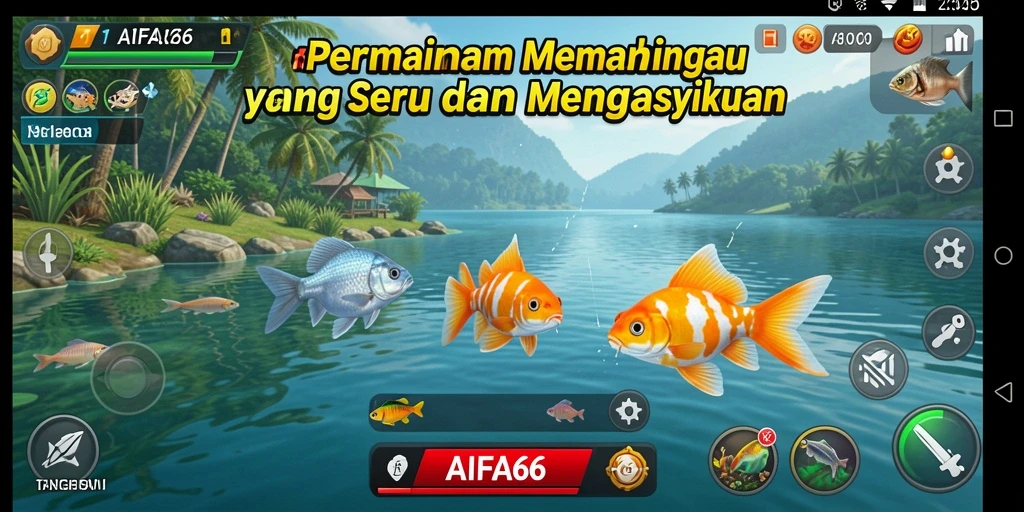 Tangkap ikan besar dalam AIFA66 dengan grafis memukau.