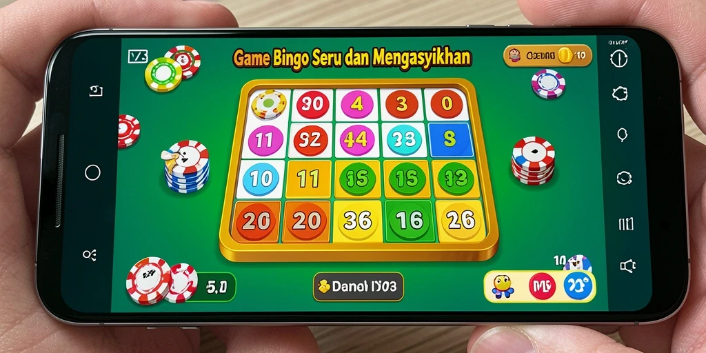 Tampilan gameplay D73 yang menyoroti momen seru di Bingo.