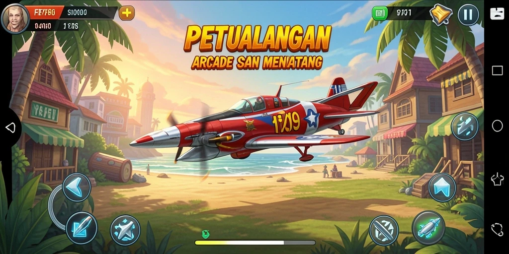 Screenshot gameplay F7F7 menampilkan aksi seru dalam permainan.