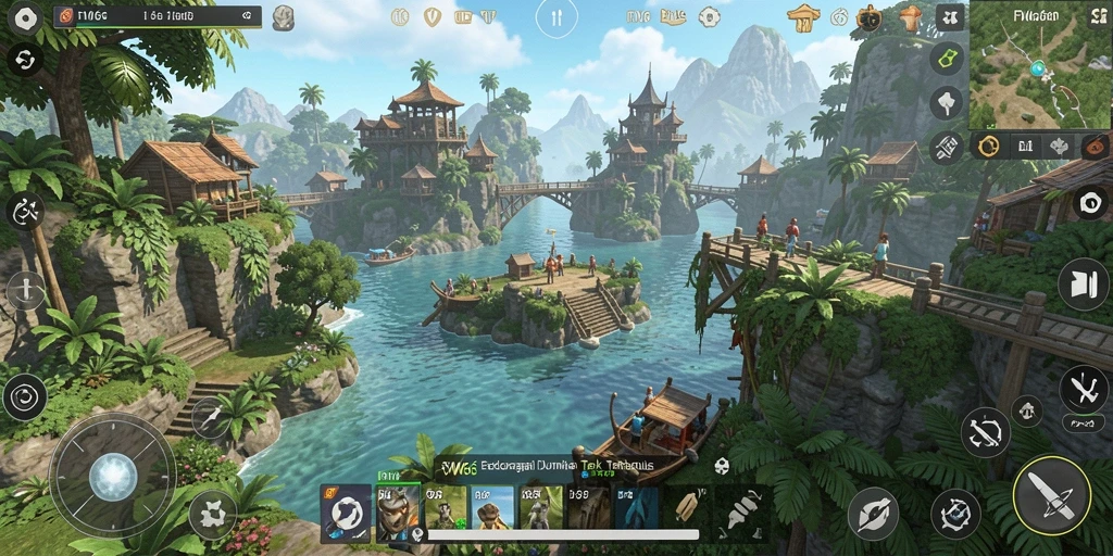 Tampilan gameplay FW66 yang menakjubkan di dunia Open World.