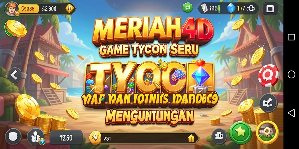 Tampilan menarik dari gameplay MERIAH4D yang menegangkan.