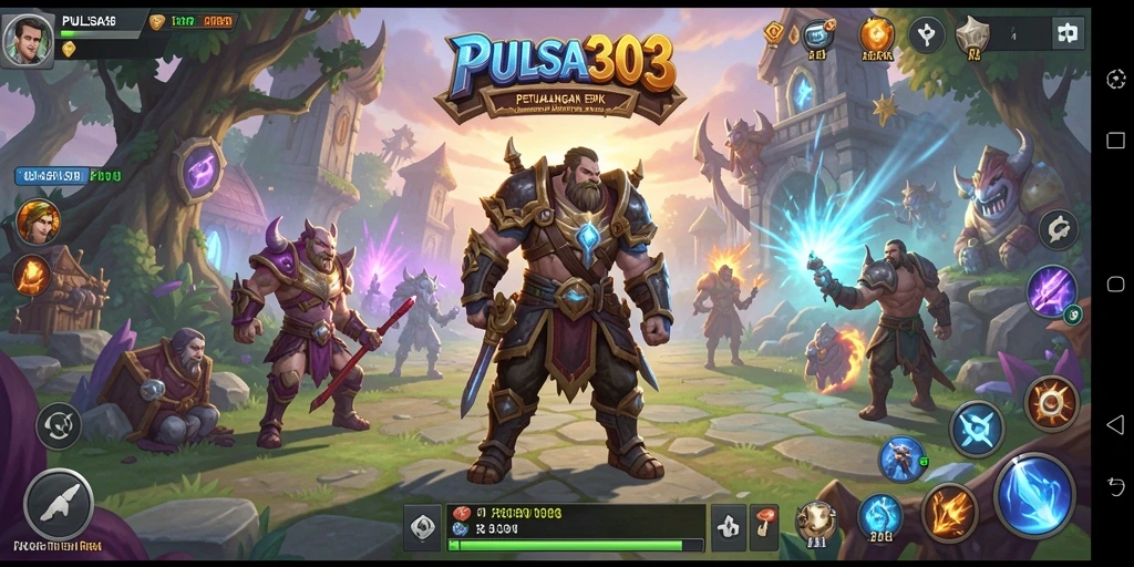 Tampilan menarik dari gameplay RPG PULSA303 dengan aksi mendebarkan.