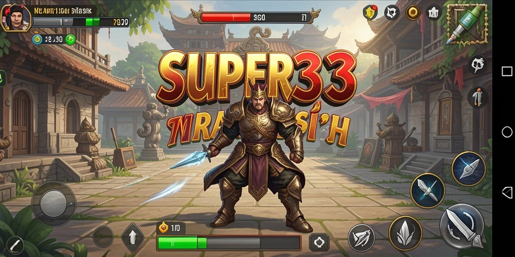 Tangkapan layar menunjukkan aksi seru dalam <strong>SUPER33</strong>.