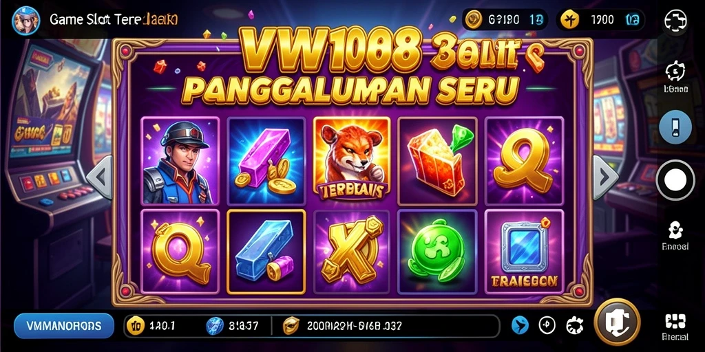 Gameplay VW108 menampilkan mesin slot dengan grafis memukau.